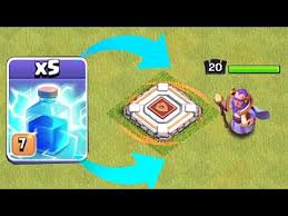 Killing Heroes With Spells All Lightning Clash Of Clans Youtube