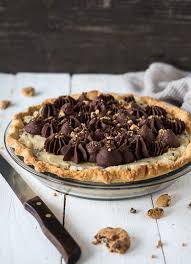 Mix the eggs and sugar thoroughly. Chocolate Chip Cookie Dough Pie Schokostuckchen Keks Teig Kuchen Meine Kuechenschlacht