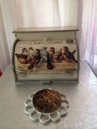 Wood Painting Bread Box Ahsap Boyama Ekmek Kutusu Boyanmis Mobilya Ahsap Isleme Planlari Ahsap Projeleri