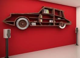 Araba Kitaplik Home Design Decor Cocuk Raflari Kendin Yap Mobilya