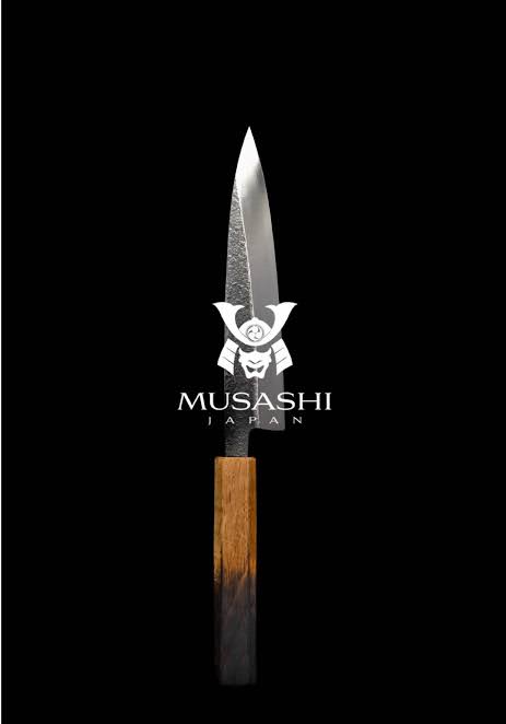 Japanese Knife Collection Crafted with Fire and Yaki Urushi Finish