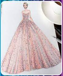 Pelbagai desain dan model baju kebaya labuh di pasaran. Sketsa Desain Gaun Pengantin For Android Apk Download