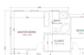 The most important part of planning a small master bathroom is that you do not fill the space with clutter and extra decorations. Small Master Bathroom Layout Floor Plans House Plans 134642