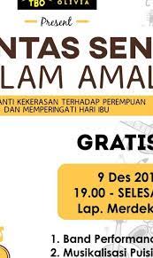 Maybe you would like to learn more about one of these? Poster Pentas Seni Merupakan Poster Apendidikan Bkegiatan Cniaga Dlayanan Masyarakatyang Bener Brainly Co Id