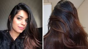 I got a virgin black hair and i would like to dye it chocolate brown colour, plz suggest what i should do? No Bleach Diy Ombre Balayage On Jet Black Hair How I Dyed My Black Hair To Brown At Home Youtube