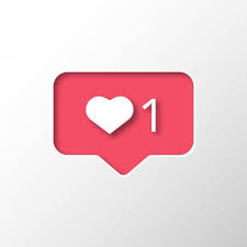 Free Vector Instagram Like Notification Vector Free Free Instagram Like Symbol