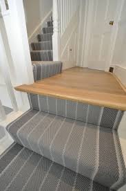 Stunning Striped Grey Stair Runner By Bowloom Ltd Www Bowloom Co Uk Home Gray Stair Runner Carpet Staircase