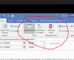 Gotomeeting Icon Missing In Outlook 2016