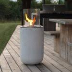 Turn off limitation for not allowing to run optimize: Muenkel Design Boston Ethanol Feuerstelle Beton Optik Large Borosilikatglas Feuerstelle Garten Aussenlampe Feuerstelle