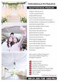 Pakej lengkap perkahwinan bizmilla adalah 100% lengkap termasuk dewan, katering, busana, makeup, pelamin The Wedding Heritage Tawar Pakej Lengkap Kahwin 2018 2019 Ayue Idris
