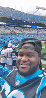 Panther Jumping around Carolina Panthers Stadium