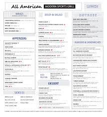 Ratings, reviews and photos from the local customers and articles about all american modern sports grill. All American Modern Sports Grill Menu