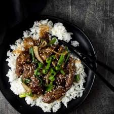 It's served with steamed rice or noodles. Sticky Crispy Mongolian Beef Went Here 8 This