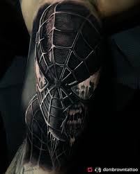 Super hero on the background of the web. Updated 35 Amazing Spiderman Tattoos