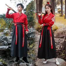 Samfu dipakai oleh lelaki berketurunan cina tetapi mempunyai sedikit perbezaan dengan samfu yang dipakai oleh wanita cina. Kostum Hanfu Pakaian Adat Tradisional China Untuk Dewasa Setelan Shopee Indonesia