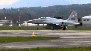 The swiss military insists that the current. Emmen Airbase Take Off Of Two F5 E Tiger Jets On A Rather Rainy Morning Youtube