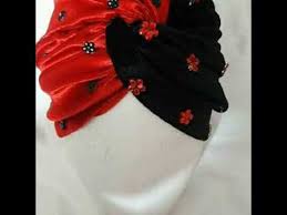 طريقة عمل بوني للشعر بخطوات سهلة Youtube Yarn Tutorials Turban Headwear