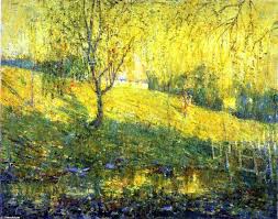 Spring Morning by Ernest Lawson | Paintings Reproductions | Most-Famous- Paintings.com