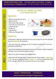 Gratin De Pommes De Terre A La Vache Qui Rit Recettes De Cuisine Recette Tuperware Recette Tupperware