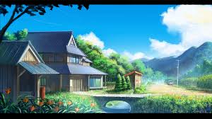 Anime Building HD Wallpaper