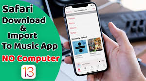 No Computer Download Import Music Directly From Safari To Music App On Iphone Ios 13 Jailbreak Youtube