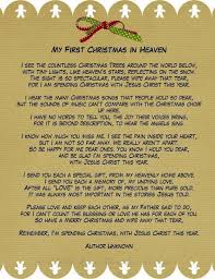 Peace Love Understanding Christmas Poem Christmas In Heaven Heaven Poems Christmas In Heaven Poem