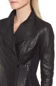 Marc New York By Andrew Marc Felix Stand Collar Leather Jacket Nordstrom Leather Jacket Collar Leather Jacket Marc New York