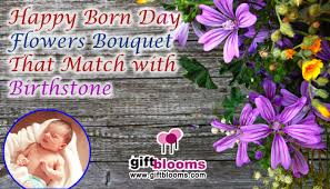 Check spelling or type a new query. Happy Born Day Flowers Bouquet That Match With Birthstone