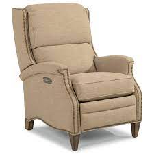 Signature design by ashley® jesolo rocking recliner. Flexsteel Priscilla 4524 503h Traditional Power High Leg Recliner With Power Headrest Thornton Furniture High Leg Recliners