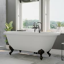 By making your bathroom a bit more modern, you can give your home a subtle yet powerful facelift. Old Fashioned Clawfoot Bathtub Ceramic Container White Bathroom Decor Bathroom Accessory Sets Home Garden