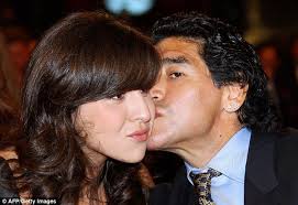 Maradona visits aguero at the derby | inside city 34. Diego Maradona Calls Sergio Aguero A Wimp After Split From His Daughter Daily Mail Online