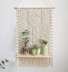 5 out of 5 stars. Handmade Gift For Er Gifts 2021 Handmade Ornaments Macrame Etsy Wall Hanging Shelves Macrame Shelf Macrame Hanging Shelf