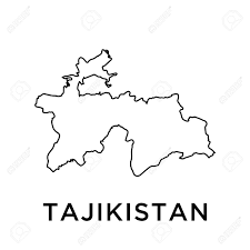 It borders uzbekistan to the west. Tajikistan Map Vector Design Template Royalty Free Cliparts Vectors And Stock Illustration Image 140403657