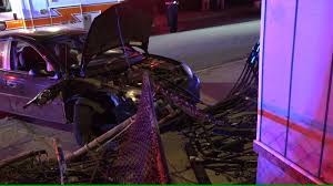 There was a car accident