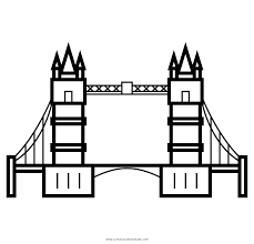 Keep a cat and pumpkin company on a magical night. Tower Bridge Coloring Page Ultra Coloring Pages