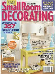 Small Room Decorating Magazine Projects Closet Office Suitcase Tables Storage Decor Magazine Decorating Small Spaces Small Room Decor