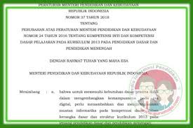 We did not find results for: Permendikbud Nomor 37 Tahun 2018 Tentang Ki Dan Kd Kurikulum 2013 Sd Smp Sma Guru Maju