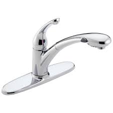 Delta faucet single handle valve cartridge rp50587 cleaning repair don't replace. Single Handle Pull Out Water Efficient Kitchen Faucet 470 We Dst Delta Faucet