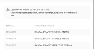 Tak perlu repot harus mendatangi kantor pos untuk mengecek status pengiriman pos. Mengenal Istilah Dan Arti Status Kiriman Saat Lacak Online Di Web Kantorpos Www Infokantorpos Com