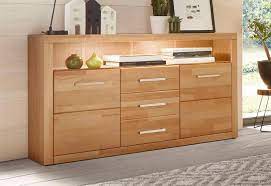 Lieferumfang 1 sideboard ohne dekoration. Sideboard Ribe Breite 130 Cm 2 Turen Online Kaufen Otto