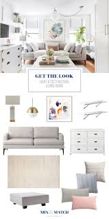 People often associate neutral with white, but neutrals are generally considered to be any colors that don't make an appearance on. Get The Look Light And Cozy Neutral Living Room