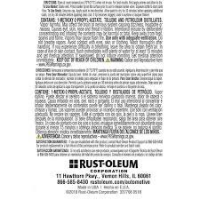 Black Rust Oleum Automotive Scratch