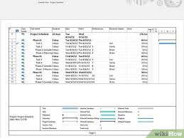 How To Print A Gantt Chart In Microsoft Project 13 Steps