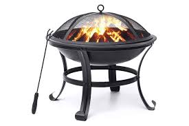 Outdoor fire pit, hexagon metal fire pit with mesh screen lid, backyard patio garden stove fire pit, portable bonfire party wood burning bbq fire pit, 24.6 l x 24.6 w x 22.6 h, bronze, w14763 walmart 8 Best Fire Pits For Every Type Of Backyard Deck And Patio Travel Leisure Travel Leisure