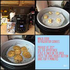 Ninja Foodi Baking Cookies Ninjafoodi Ninjafoodirecipes Airfryer No Bake Cookies Recipes Foodie