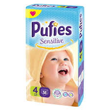 Pufies Sensitive 4 Maxi L Пелени от 7 до 14кг х56 броя - Аптеки 36.6