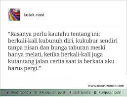 Berkali Kali By Kotak Nasi Puisi Sajak Kutipan