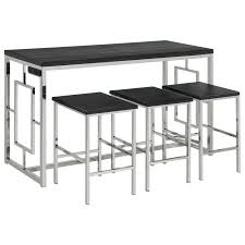 Our bar furniture is perfect for giving your meals and refreshments little lift. Vendor 972 Ezra 0180499 Multipurpose Counter Height Bar Table Set Becker Furniture Pub Table And Stool Sets