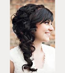 This is definitely of the mesmerizing wedding hairstyles for long hair. 40 Beautiful Brides With Bangs