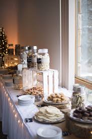 Rustic Cookie Table With Crates Mason Jars And Wood Slabs Cookie Table Rustic Barn Wedding Country Christmas